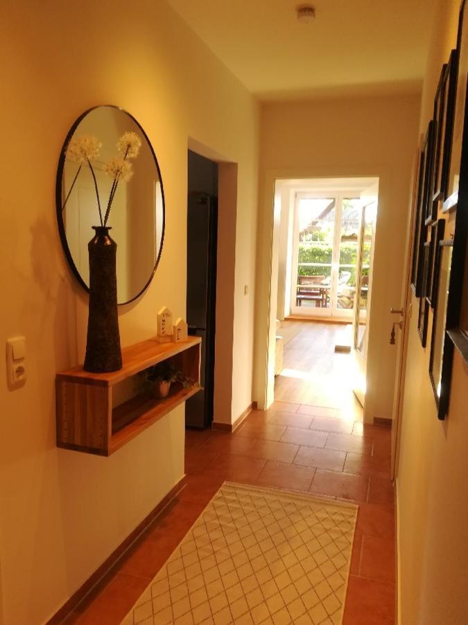 Apartment In Ruhiger Wohnlage Sie Sind In 3 Minuten Am Trebbower See Oder In 30 Minuten An Der Ostsee Klein Trebbow Buitenkant foto